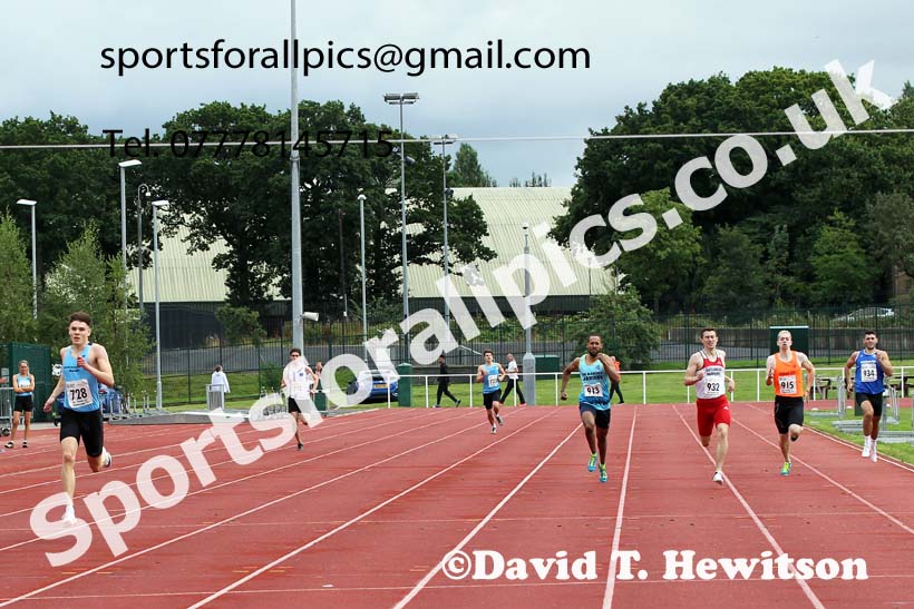 Mens and Boys 400 metres, 2021 North Eastern Track and Field Champs., Middesbrough. Photo: David T. Hewitson/Sports for All Pics